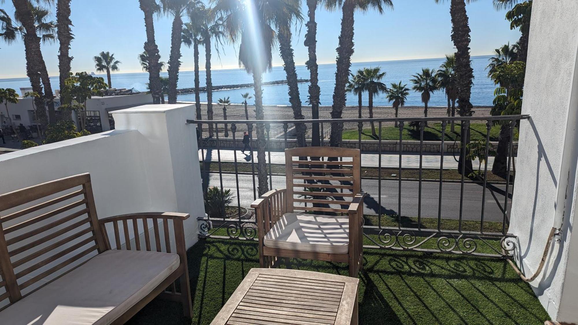 Apartamento Con Encanto En Primera Linea De Playa Málaga Extérieur photo