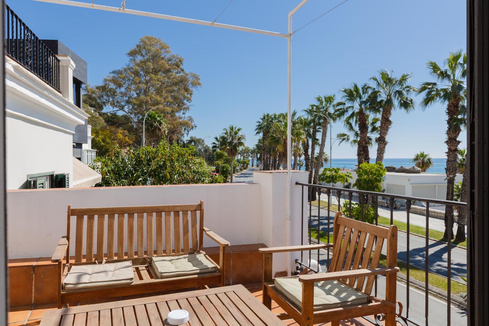 Apartamento Con Encanto En Primera Linea De Playa Málaga Extérieur photo